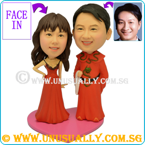 Custom 3D Mordern Majesty & Empress Couple Figurines